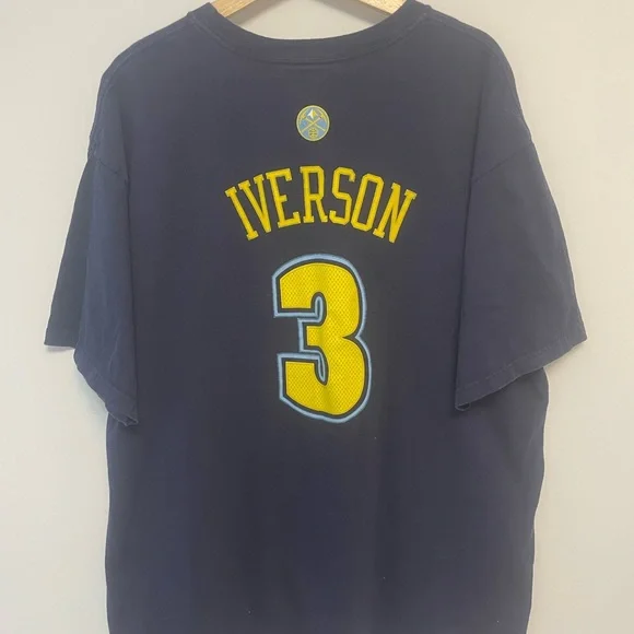 Adidas Kids Navy Blue Nuggets Jersey - Picture 2 of 3